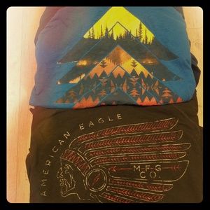 2 American Eagle Hoodies